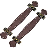 HEALLILY Tirador de Muebles de Cuero Tirador de Maleta asa de Equipaje reemplazo de Correa para Suministros de Hardware…
